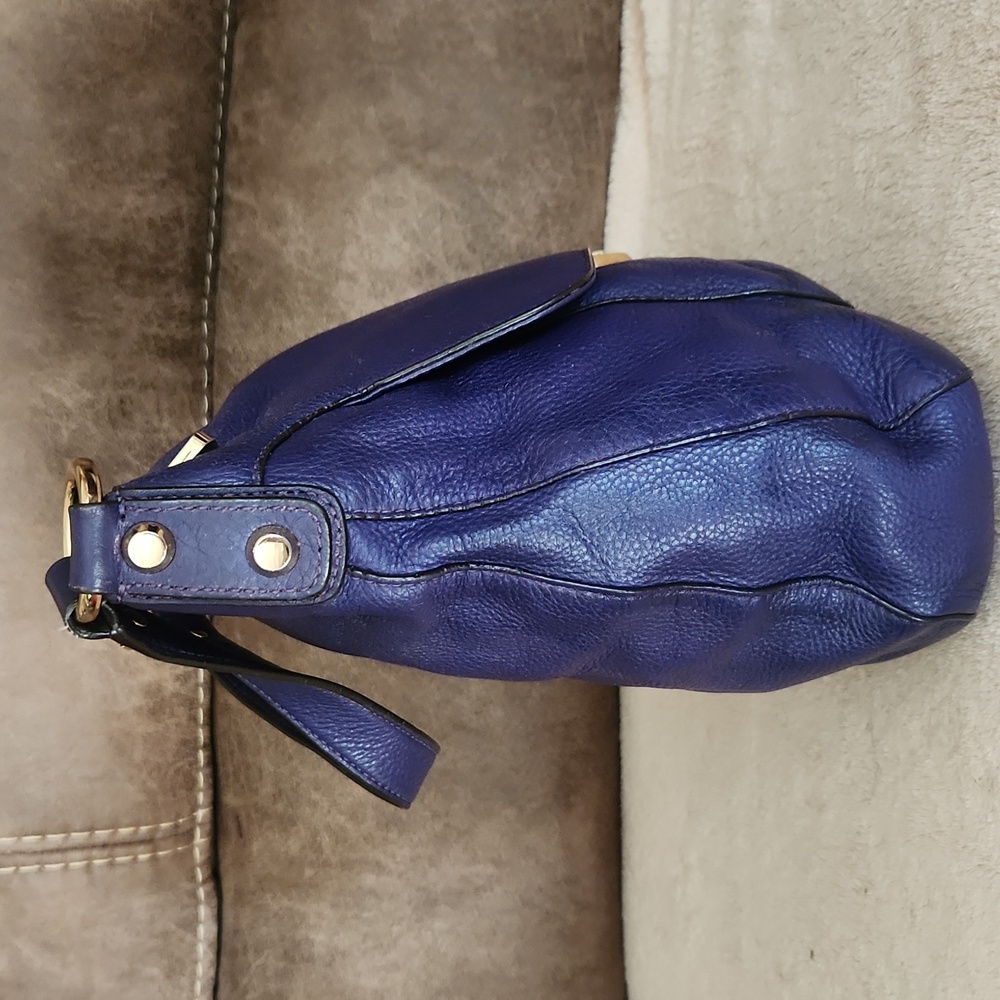 Michael Kors Purple Leather Shoulder Bag - Picture 4 of 12